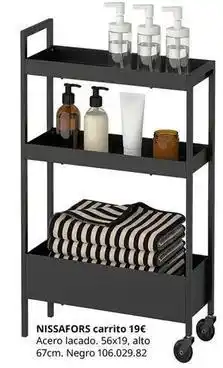 IKEA Nissafors carrito 19€ oferta