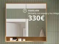 IKEA Armario con espejo y luz integr oferta