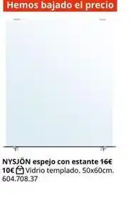 IKEA Espejo con estante oferta