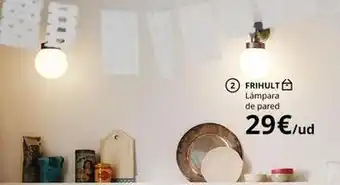 Frihuit lampara de pared