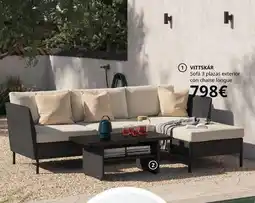 IKEA Sofa 3 plazas exterior con chaise longue oferta