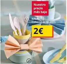 IKEA Kalas cubertería 18 pzas oferta