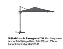 IKEA Seglaró sombrilla colgante oferta