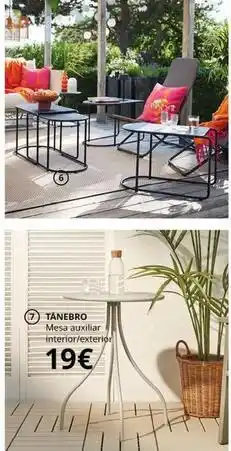 IKEA Mesa auxiliar interior/exterior oferta
