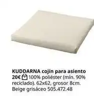 IKEA Kuddarna cojín para asiento oferta