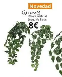 IKEA Planta artificial, juego oferta