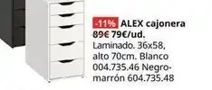 IKEA Alex - cajonera oferta