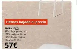 IKEA Alfombra, pelo corto, 100% polipropileno. 195x13cm oferta