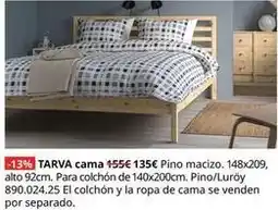 IKEA Tarva cama oferta