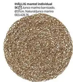 IKEA Ihallig mantel individual oferta