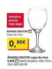 IKEA Copa de vino oferta