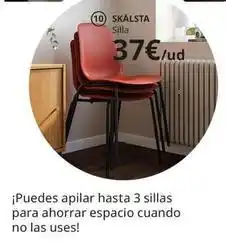 IKEA Sillas ahorrar espacio cuando oferta