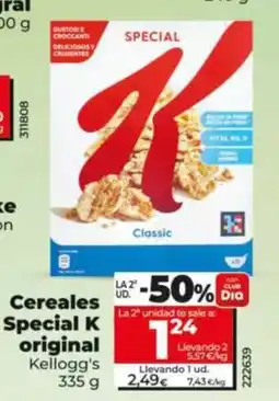 Dia Supermercados Kellogg's Cereales Special K oferta
