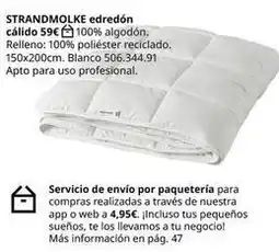 IKEA Blanco - edredón cálido oferta