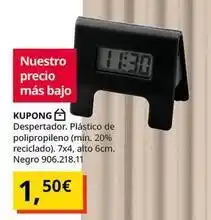 IKEA Despertador. plástico de polipropileno oferta