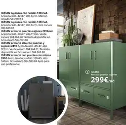 IKEA Cajónera con ruedas oferta