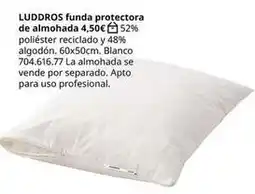 IKEA Blanco - luddros funda protectora de almohada oferta