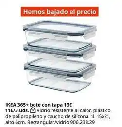 IKEA Ikea - 365+ bote con tapa oferta