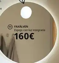 IKEA Espejo con luz integrada oferta