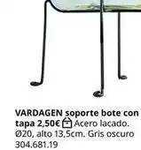 IKEA Vardagen soporte bote con tapa oferta