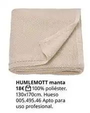IKEA Humlemott manta oferta