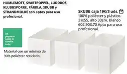 IKEA Blanco - krubbsporre,parka, skubb y strandolo oferta
