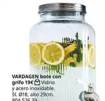 IKEA 51 - vardagen bote con grifo oferta