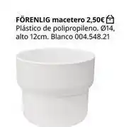 IKEA Blanco - fórenlig macetero oferta