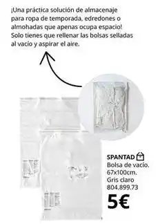 IKEA Solo - bolsa de vacio oferta