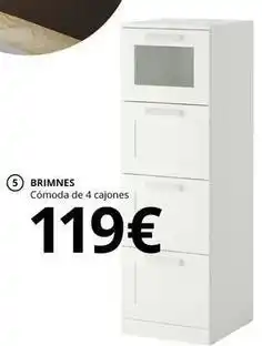 IKEA Brimnes - comoda de 4 cajones oferta