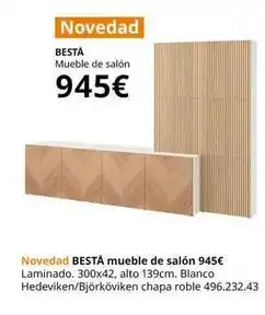IKEA Blanco - mueble de salon oferta