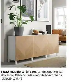 IKEA Besta mueble salón oferta