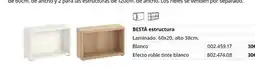 IKEA Besta - laminado, blanco oferta
