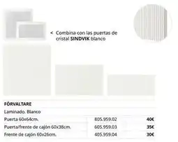 IKEA Blanco - frivaltare oferta