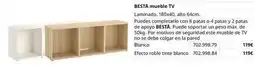 IKEA Blanco - bista mueble tv oferta