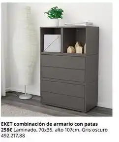 IKEA Combinación de armario con patas oferta