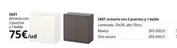 IKEA Blanco - armario con 2 puertas y 1 balda oferta