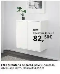 IKEA Blanco - estantería de pared oferta