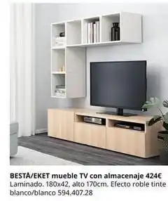 IKEA Besta/eket mueble tv con almacenaje oferta