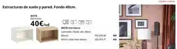 IKEA Blanco - estructuras de suelo y pared oferta