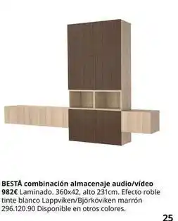 IKEA Blanco - busta combinación almacenaje audio/video oferta