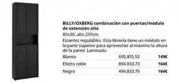 IKEA Blanco - combinación de extensión alto oferta
