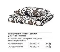 IKEA Funda de edredon y funda de almohada oferta