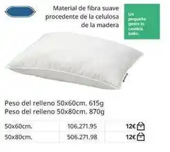 IKEA Peso del relleno oferta