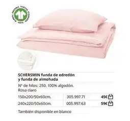 IKEA Organic - funda de edredon y funda de almohada oferta