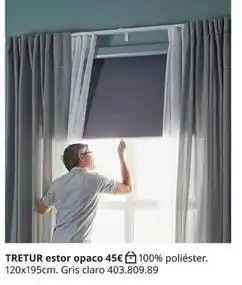 IKEA Claro - tretur estop opaco oferta