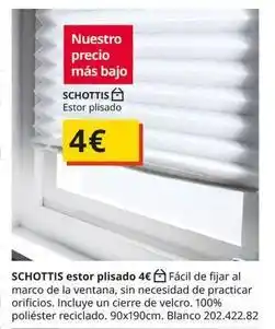 IKEA Blanco - etor plisado oferta