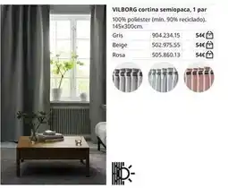 IKEA Cortina semiopaca oferta