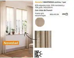 IKEA Maistangg cortina, 1 par oferta