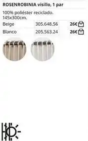 IKEA Blanco - rosenrobinia oferta